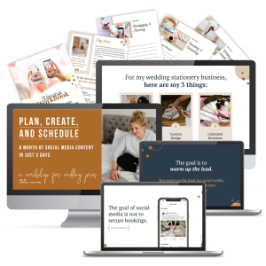 Lindsay J. Williams All-Access Pass contribution image for the Book More Weddings Summit hosted by Heidi Thompson of Evolve Your Wedding Business