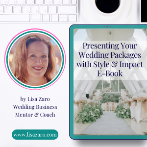 Lisa Zaro All-Access Pass contribution image for the Book More Weddings Summit hosted by Heidi Thompson of Evolve Your Wedding Business